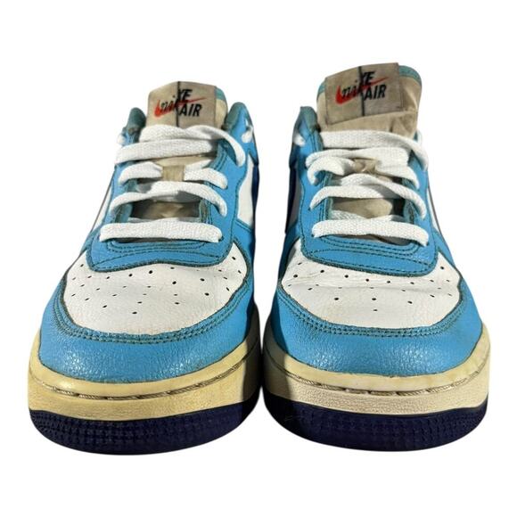 Nike Air Force 1 Photo University Blue Sneakers Size 6Y Women’s 8 DZ2660-100 - Picture 2 of 8